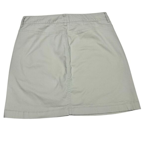 Vineyard Vines Khaki Cotton Mini Skirt with Pockets Size 6 Casual - Picture 5 of 8